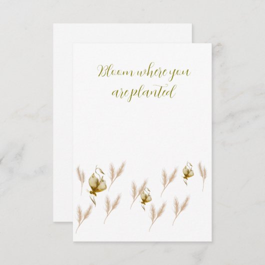 招待状 (正面/裏面)