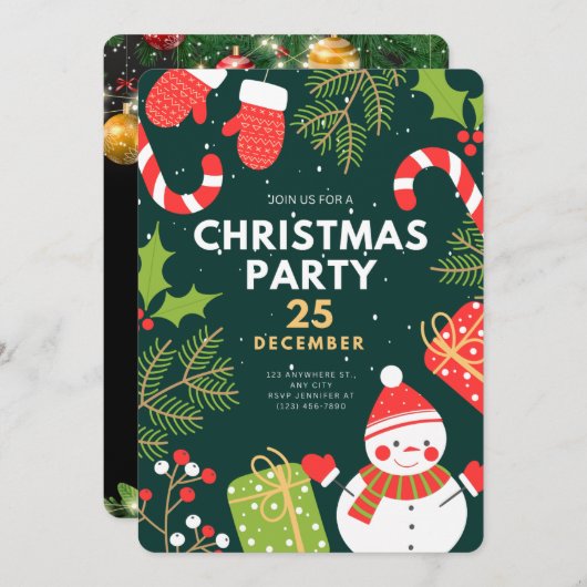 招待状 (正面/裏面)