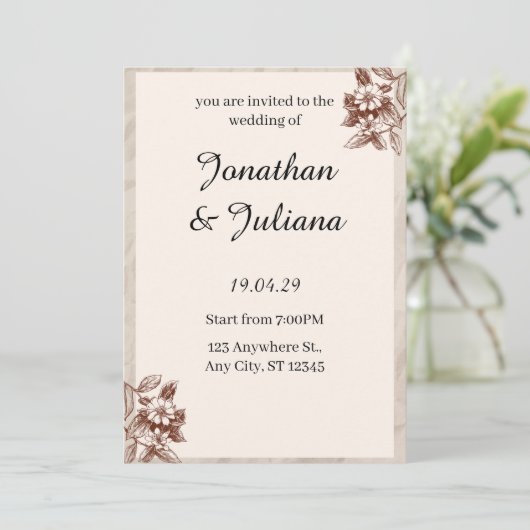 招待状 (スタンド正面)