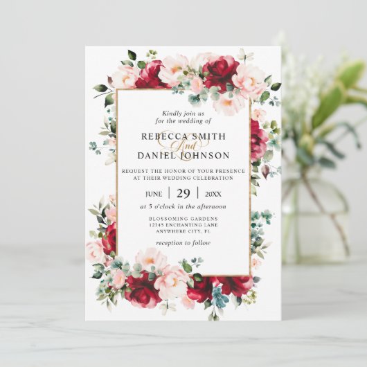 招待状 (スタンド正面)