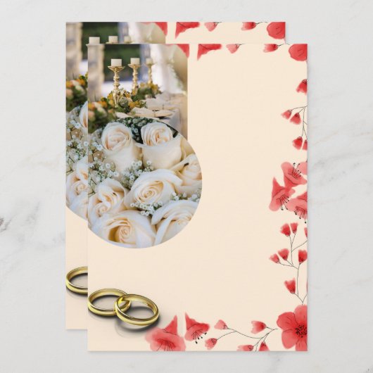 招待状 (正面/裏面)