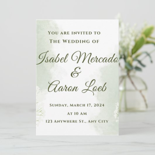 招待状 (スタンド正面)