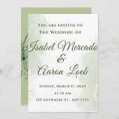 招待状 (正面/裏面)