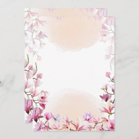 招待状 (正面/裏面)