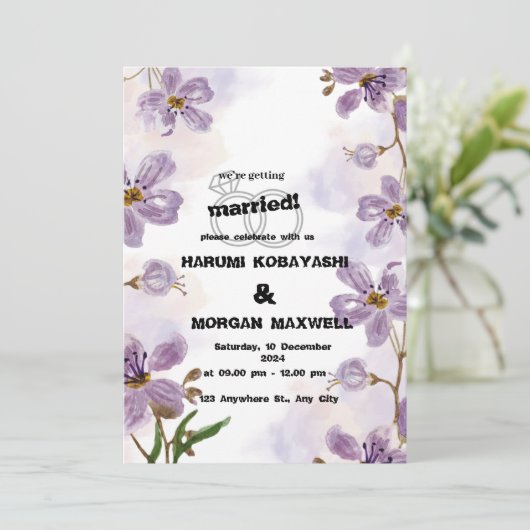 招待状 (スタンド正面)