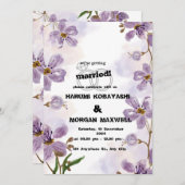 招待状 (正面/裏面)