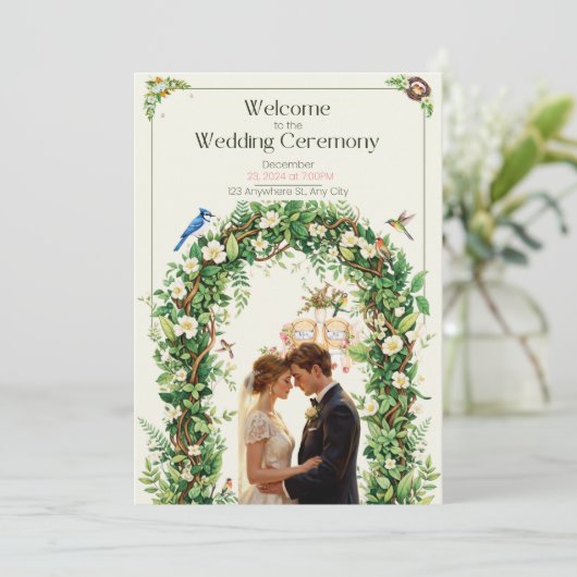 招待状 (スタンド正面)