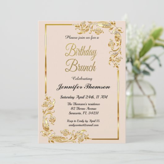 招待状 (スタンド正面)