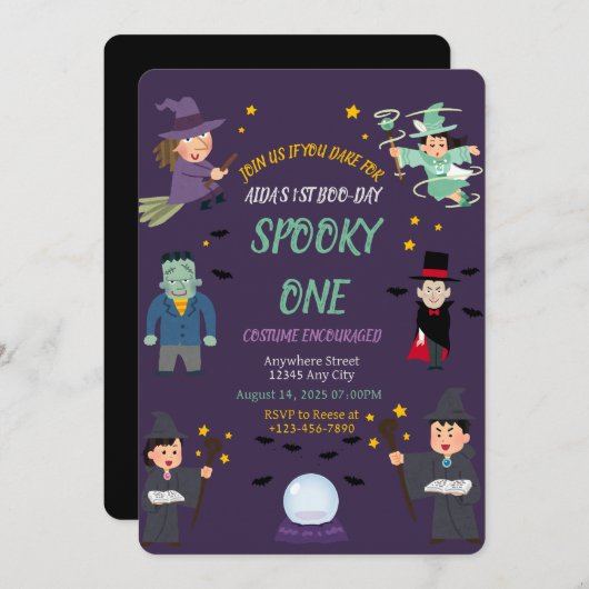 招待状 (正面/裏面)