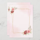 招待状 (正面/裏面)