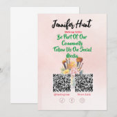 招待状 (正面/裏面)