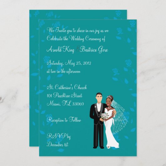 招待状 (正面/裏面)