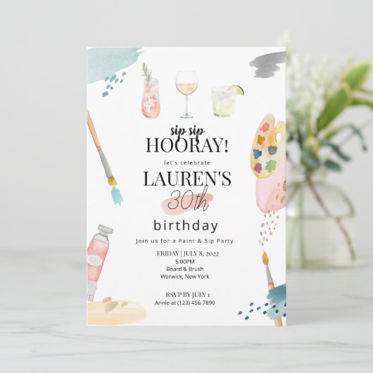 招待状 (スタンド正面)