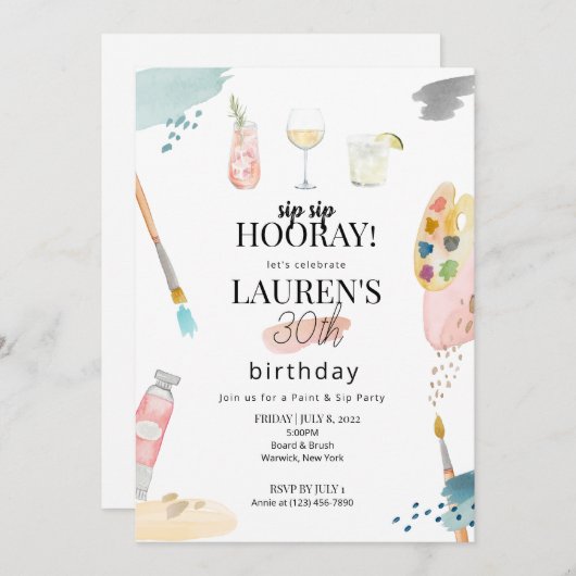 招待状 (正面/裏面)