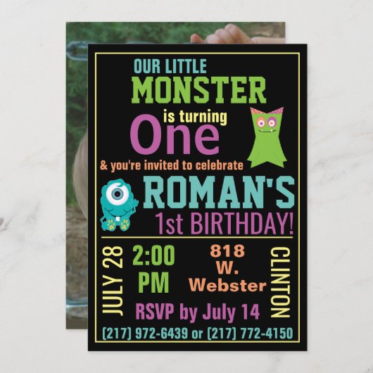 招待状 (正面/裏面)