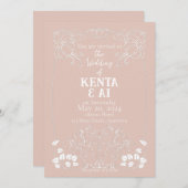 招待状 (正面/裏面)