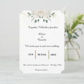 招待状 (スタンド正面)