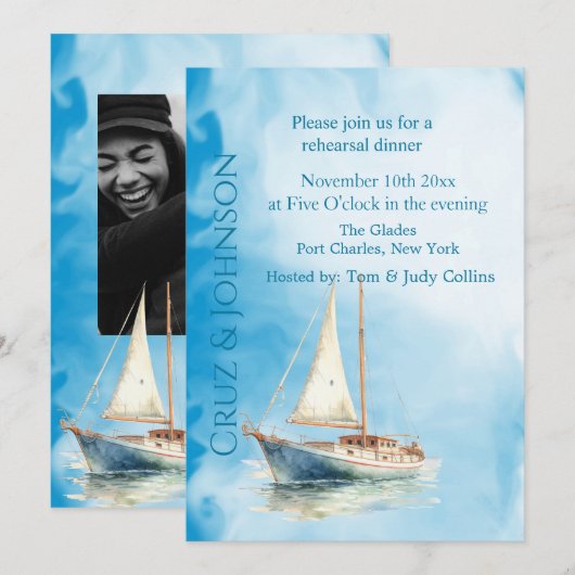 招待状 (正面/裏面)