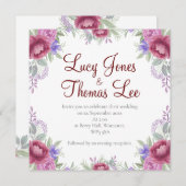 招待状 (正面/裏面)