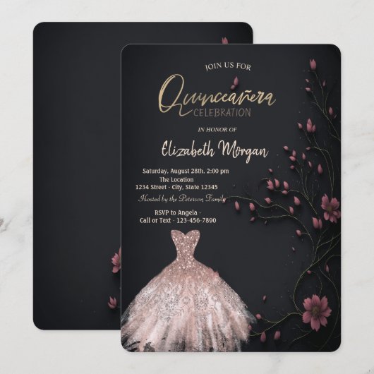 招待状 (正面/裏面)