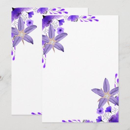 招待状 (正面/裏面)