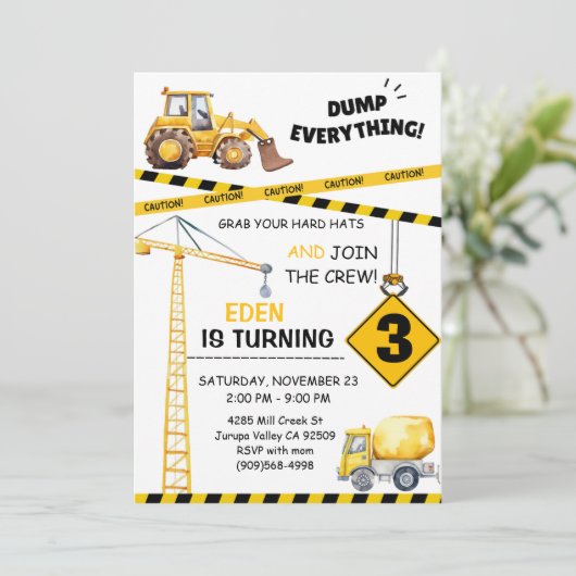 招待状 (スタンド正面)