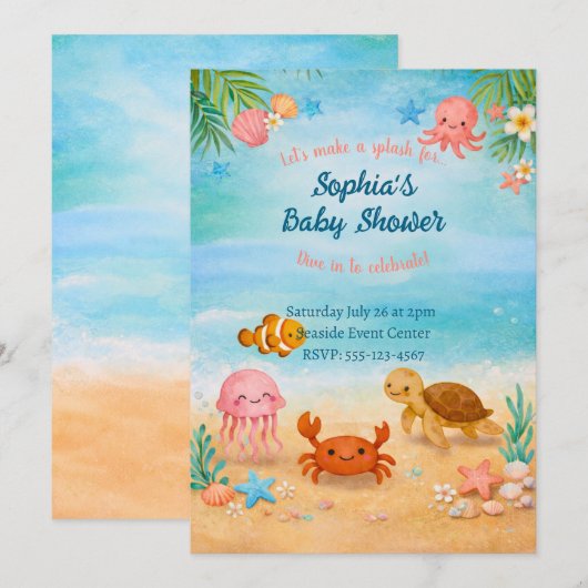 招待状 (正面/裏面)