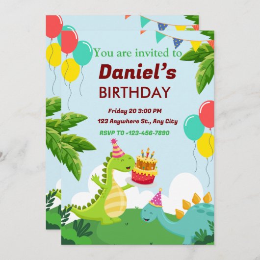 招待状 (正面/裏面)