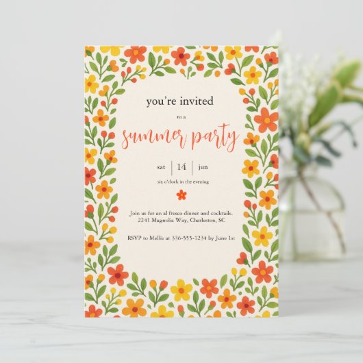 招待状 (スタンド正面)