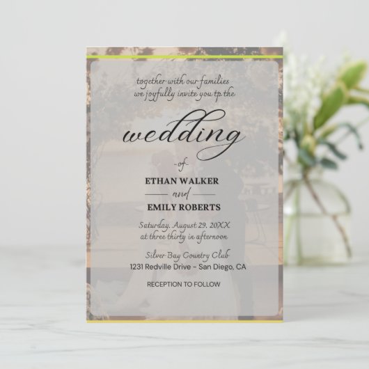 招待状 (スタンド正面)