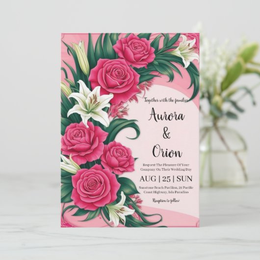 招待状 (スタンド正面)