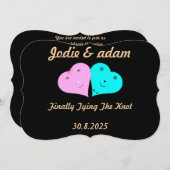 招待状 (正面/裏面)