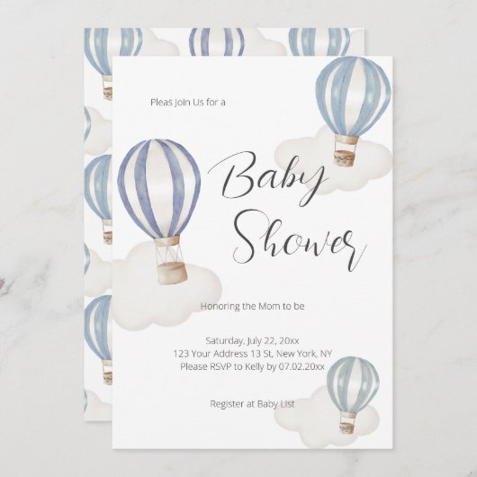 招待状 (正面/裏面)