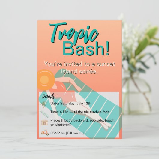 招待状 (スタンド正面)