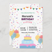 招待状 (正面/裏面)