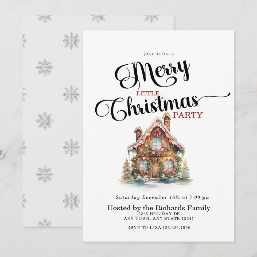 招待状 (正面/裏面)