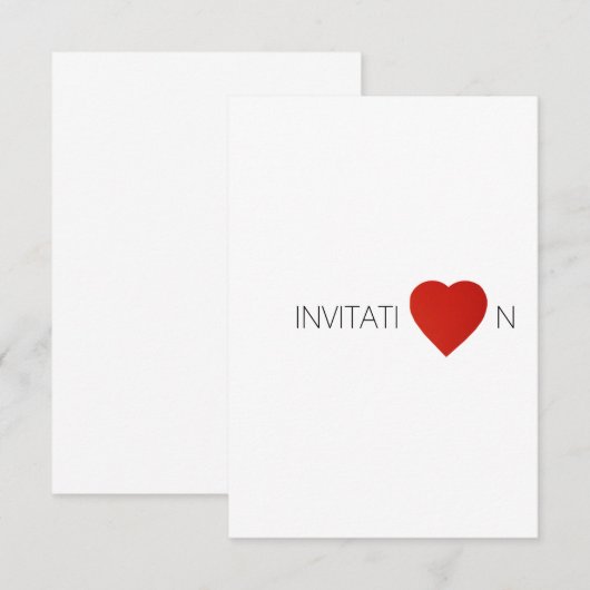 招待状 (正面/裏面)