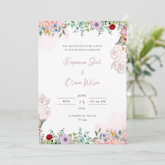 招待状 (スタンド正面)