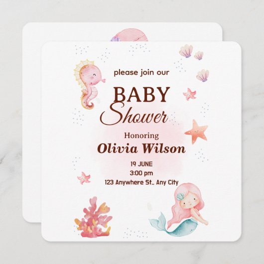 招待状 (正面/裏面)