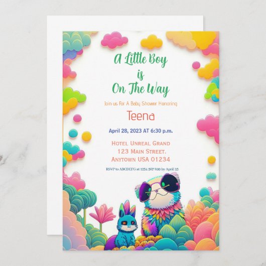 招待状 (正面/裏面)