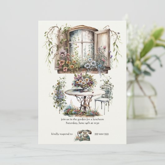 招待状 (スタンド正面)