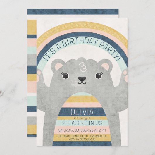 招待状 (正面/裏面)