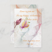 招待状 (正面/裏面)