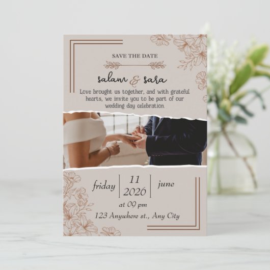 招待状 (スタンド正面)