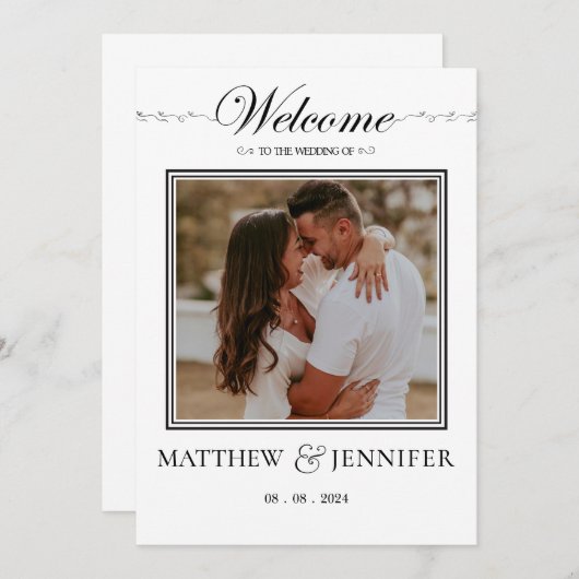 招待状 (正面/裏面)