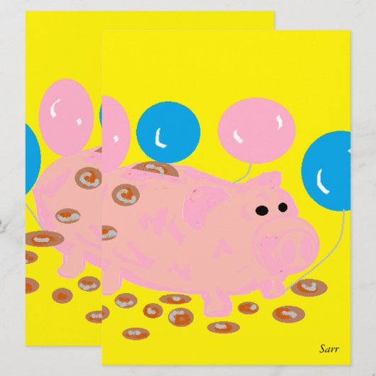 招待状 (正面/裏面)