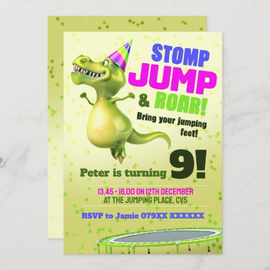 招待状 (正面/裏面)