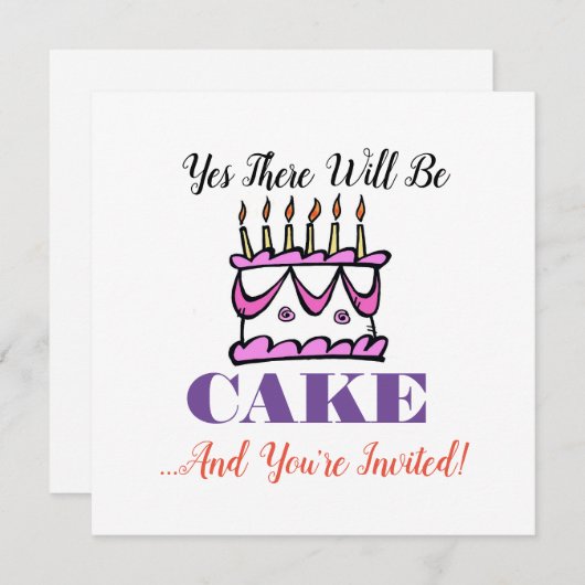 招待状 (正面/裏面)