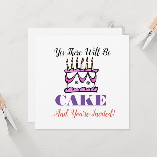 招待状 (正面/裏面インサイチュ)