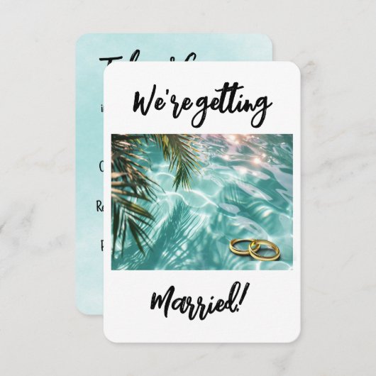 招待状 (正面/裏面)